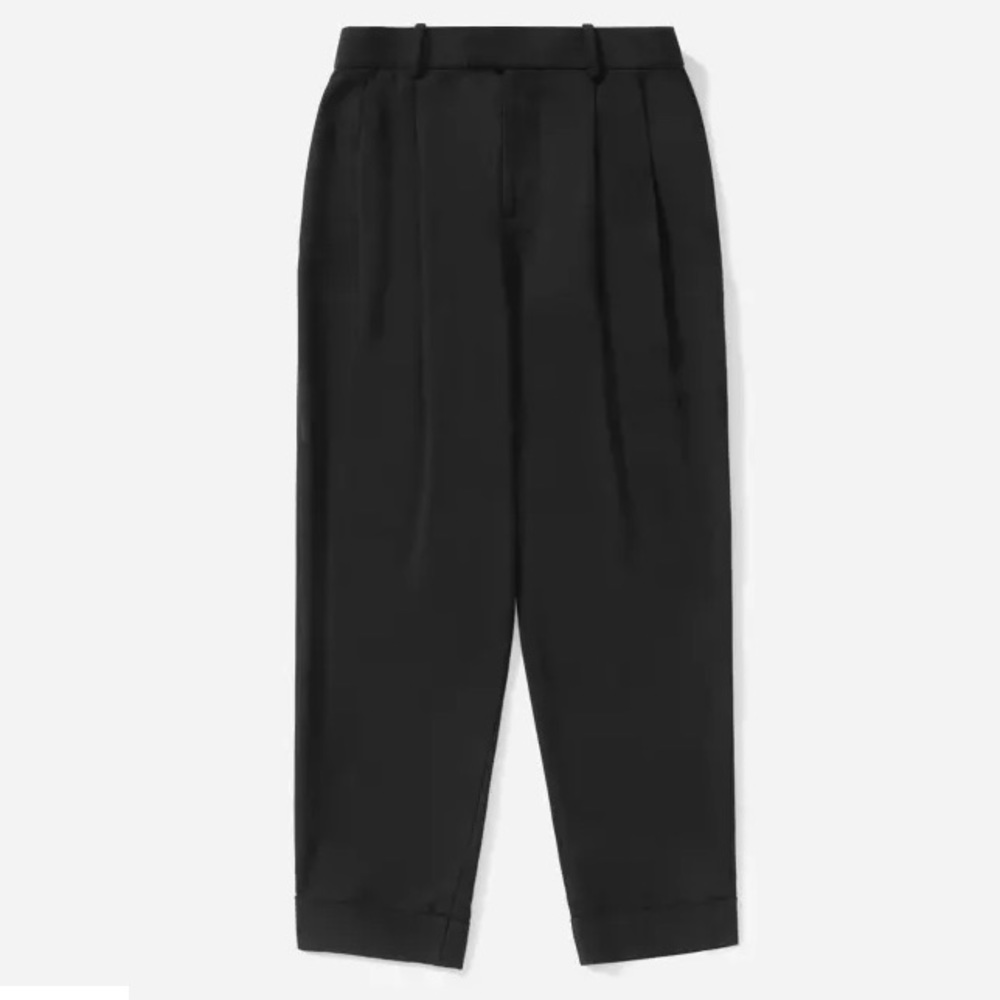 Everlane Put-Together Pleat Pant Black